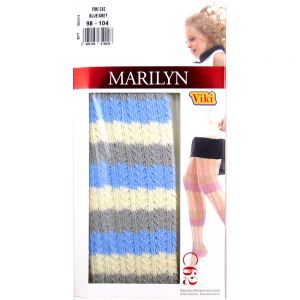 Marilyn Viki C62 R98-104 ażurowe blue 120DEN WYPRZEDAŻ